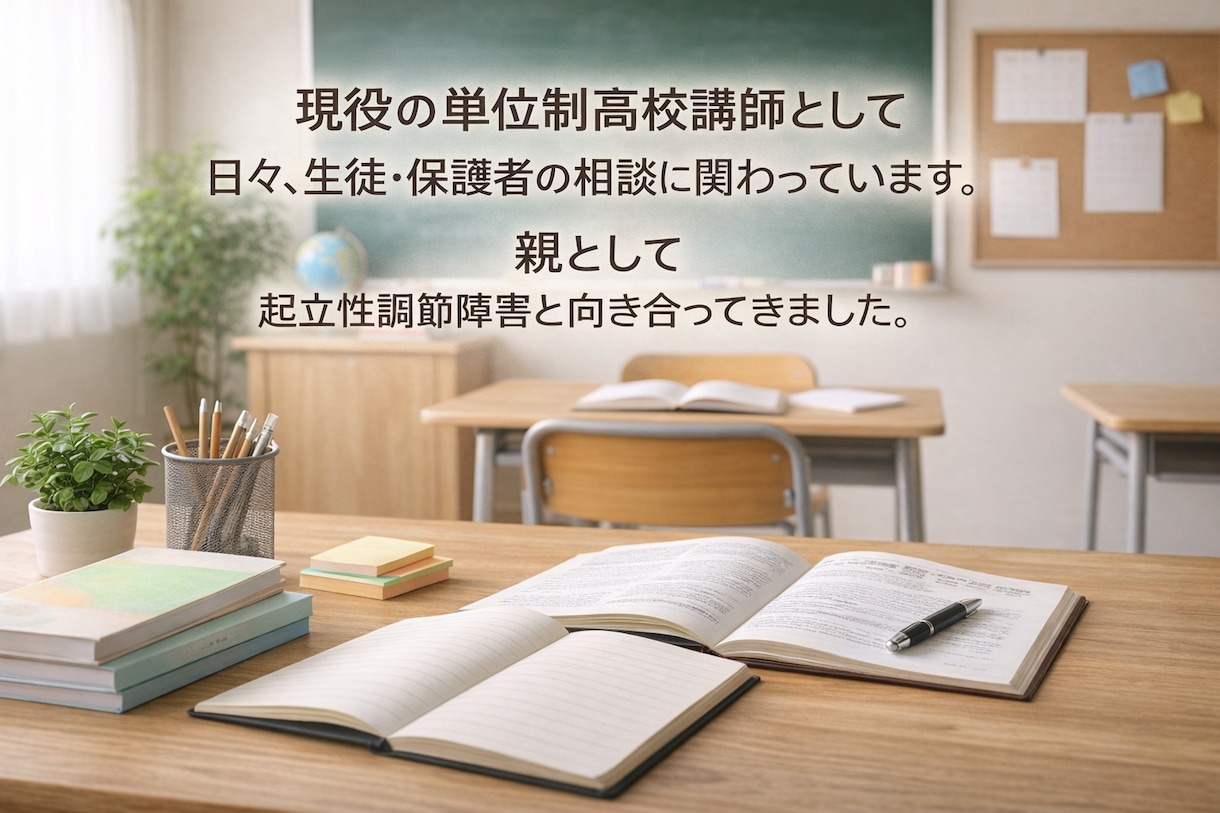 不登校・起立性調節障害の学習遅れを整理します 予備校講師×分子栄養学で高校大学受験・進路を攻略！ イメージ3