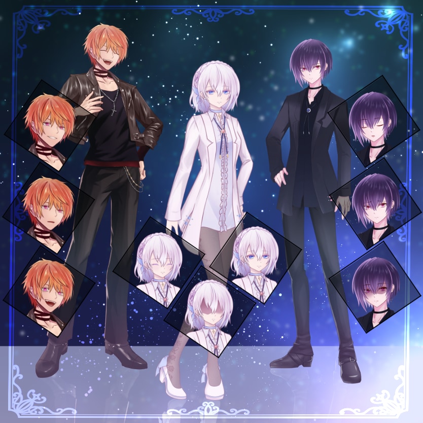 TRPGやIRIAM立ち絵描きます リピート様の新規衣装デザインも可！ イメージ1