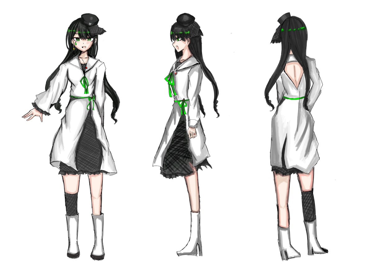 30%引き1週間までTRPGの立ち絵を描きます 1から立ち絵を練り、色々なヒアリングを通してやります！ イメージ1