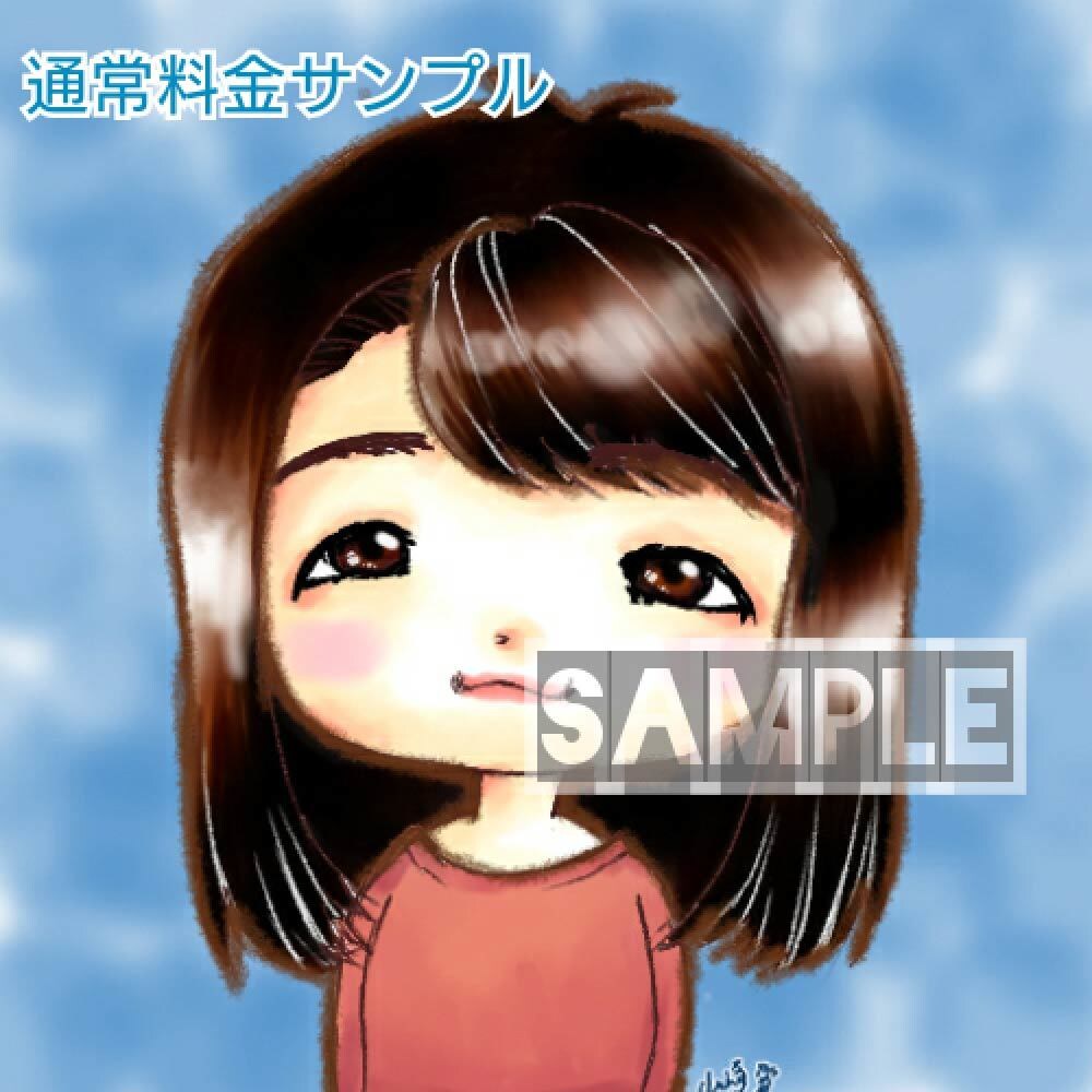 SNSアイコン用似顔絵イラスト描きます ★★購入前に問い合わせorお見積もりをお願い致します★★ イメージ3
