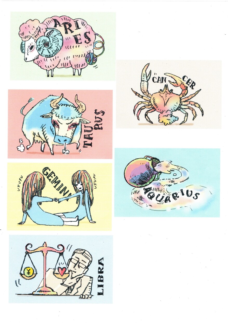 緩い、かわいい、味のある、イラスト描きます 商業用、雑誌記事のポイント、何にでも イメージ1