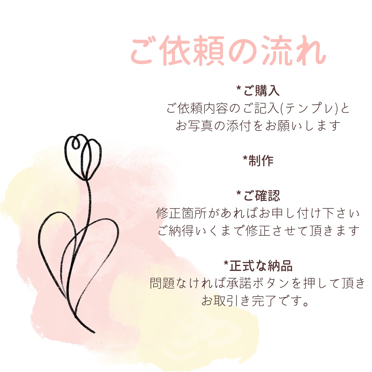 オシャレな水彩風アイコンイラストお描きします やわらかく優しい印象の水彩イラストをSNSアイコンに イメージ4