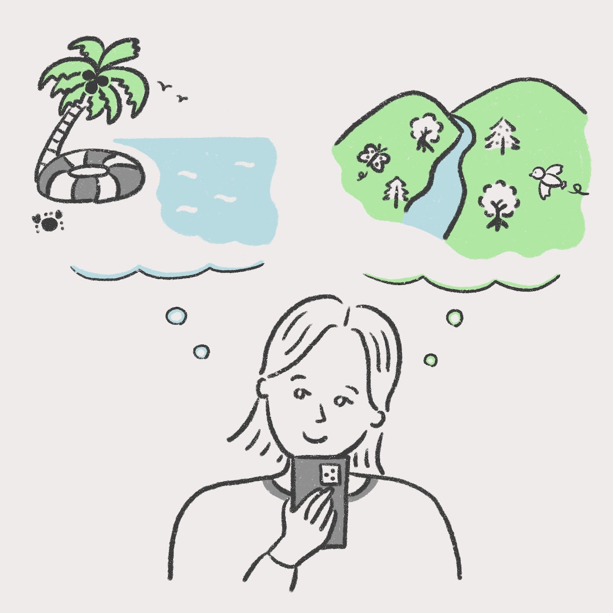 やさしいイラスト挿絵描きます 生活や仕事にまつわるあれこれをイラストで イメージ2