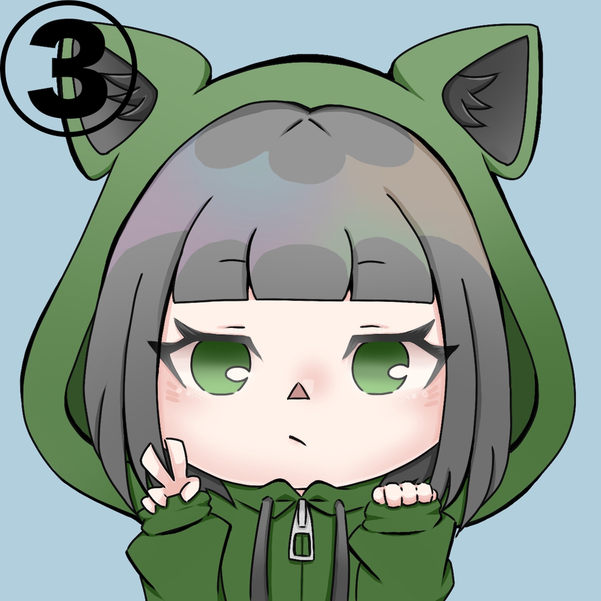 可愛いオリジナルアイコンを制作します SNSなどでオリジナルアイコンが欲しい方へ イメージ4