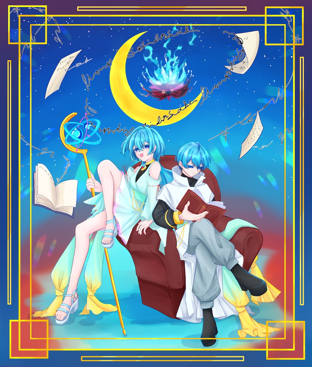 一枚絵を制作いたします キービジュアルや動画のサムネイルなどの一枚絵 イメージ2