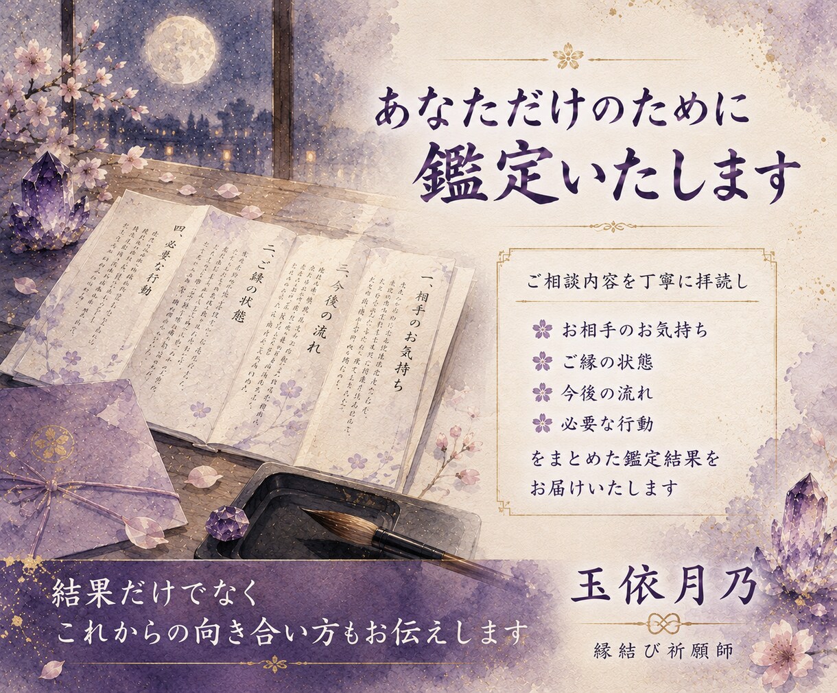 お相手の気持ちと今後の流れを鑑定します 復縁・片想い・音信不通のお悩みならこちら イメージ4