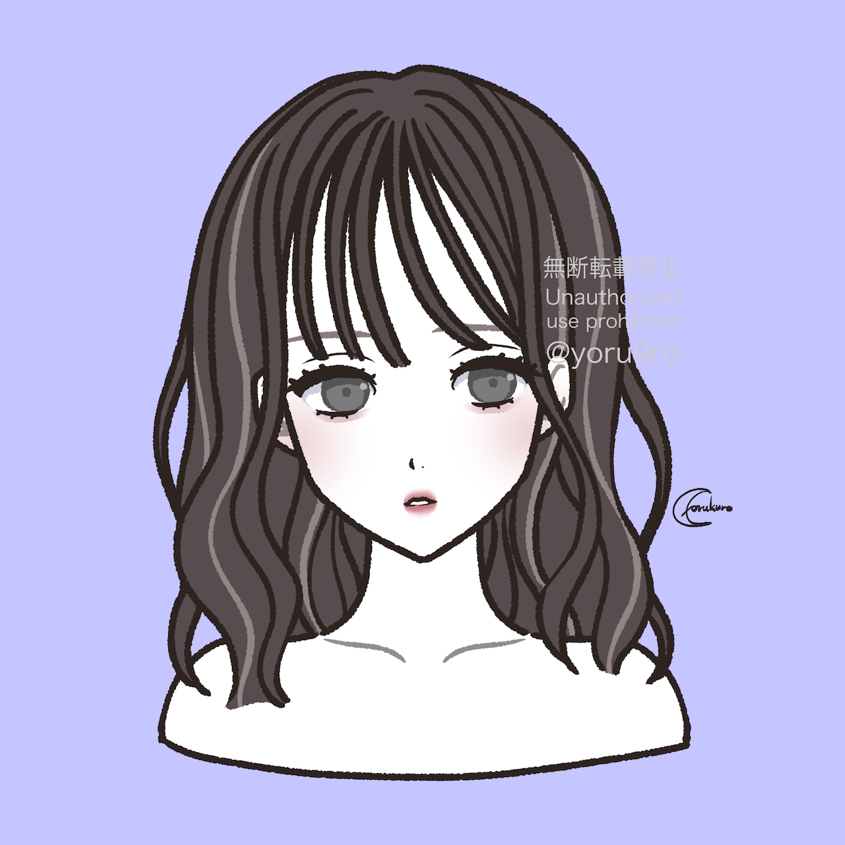 パキッとした塗りの人物イラスト・似顔絵お描きします 太めの線で印象的！表情差分も制作可能◎修正2回まで無料 イメージ7