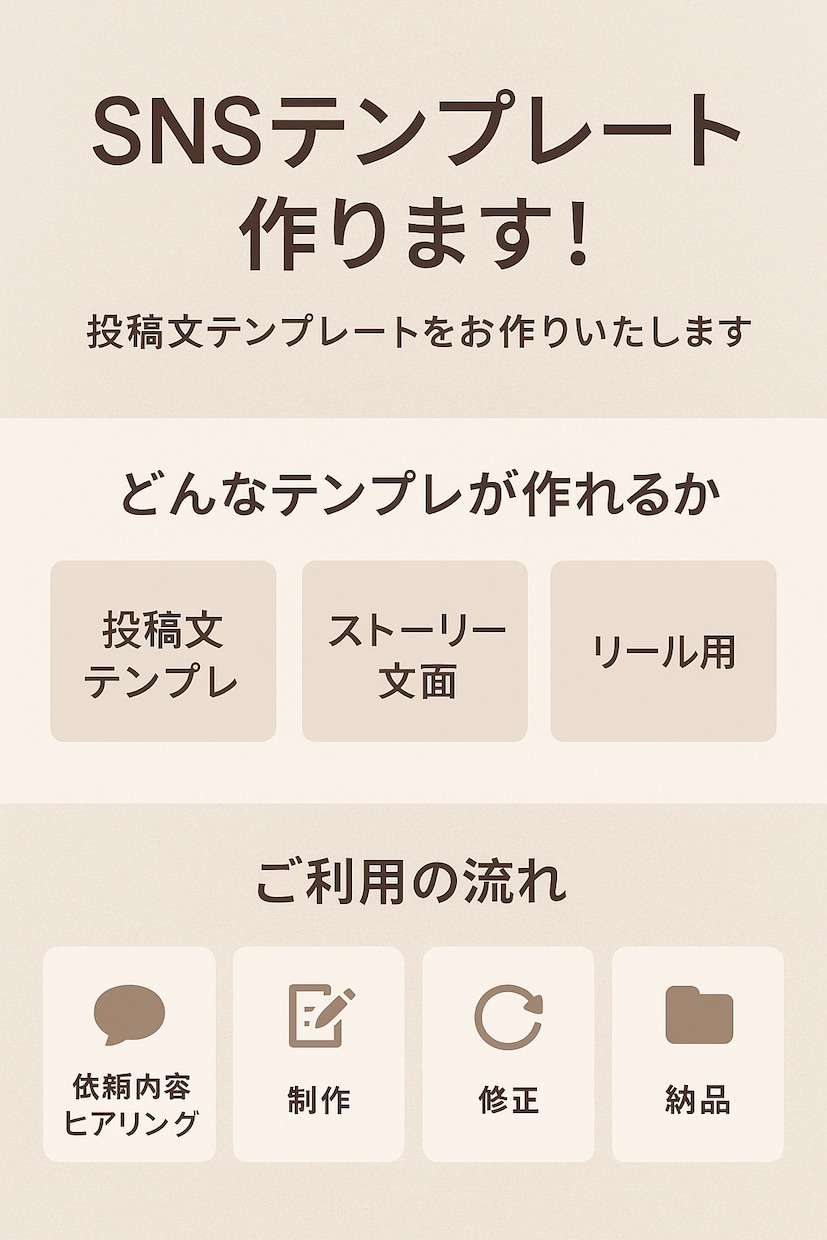 副業や発信に使えるSNS投稿を作ります 見る人を惹きつけるデザイン構成✨ イメージ2