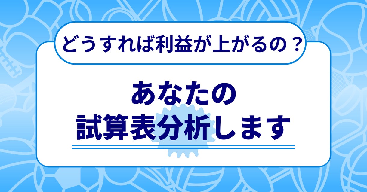 試算表を言語化します あなた様の財務状況の見える化サービス イメージ1