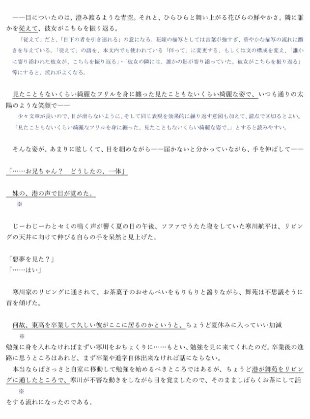 文章作品の校閲をいたします あなたの文章をよりよく仕上げるお手伝いをさせていただきます イメージ1