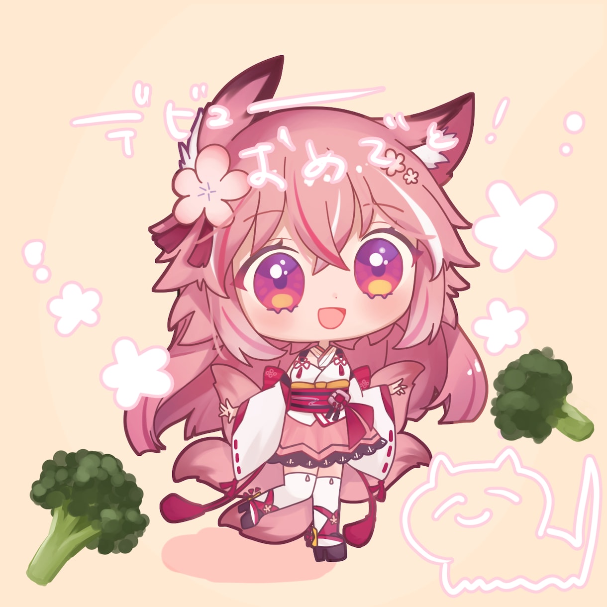 可愛いミニキャラアイコンを描きます 貴方の推しキャラやオリジナルキャラを可愛い絵柄で！ イメージ5