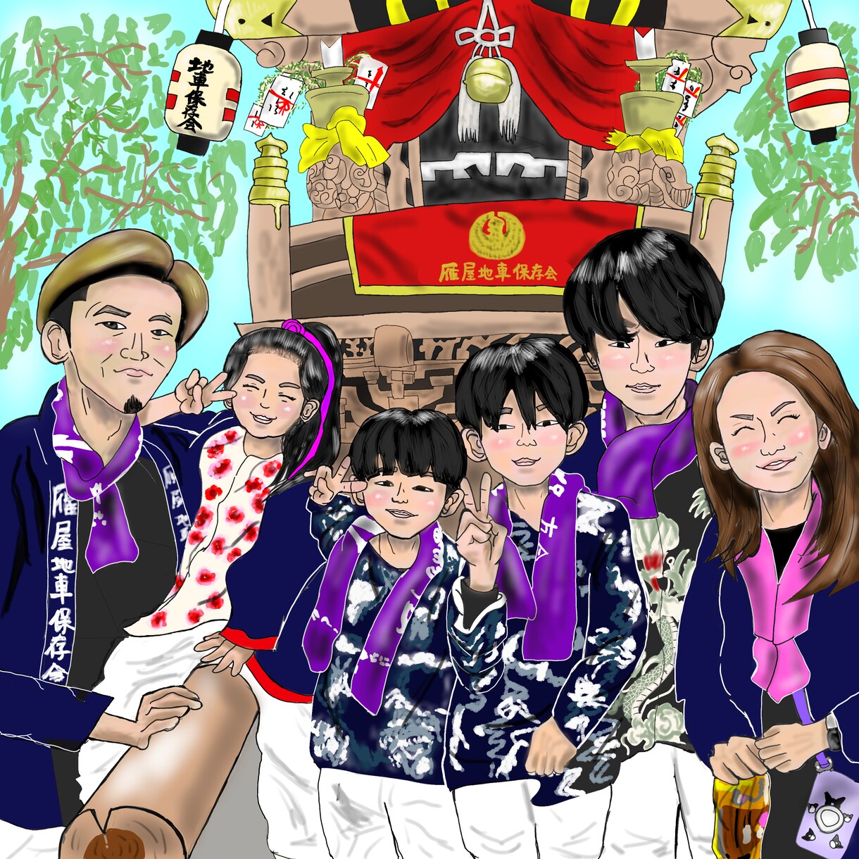 個性的なキャラクターを描きます ポップで目を惹くオリジナルイラスト イメージ6