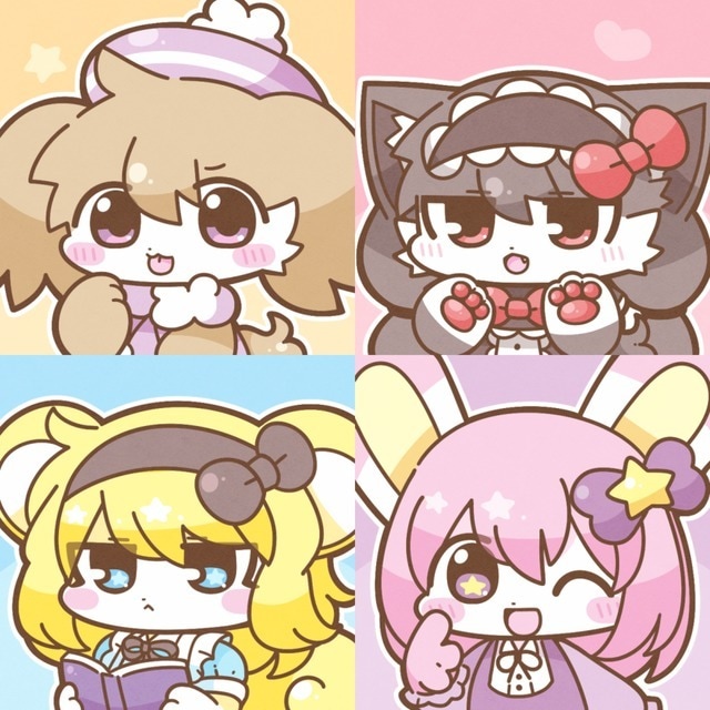 かわいい絵柄でSNSアイコン描きます 著作権譲渡、使用用途自由、商用利用可能 イメージ1