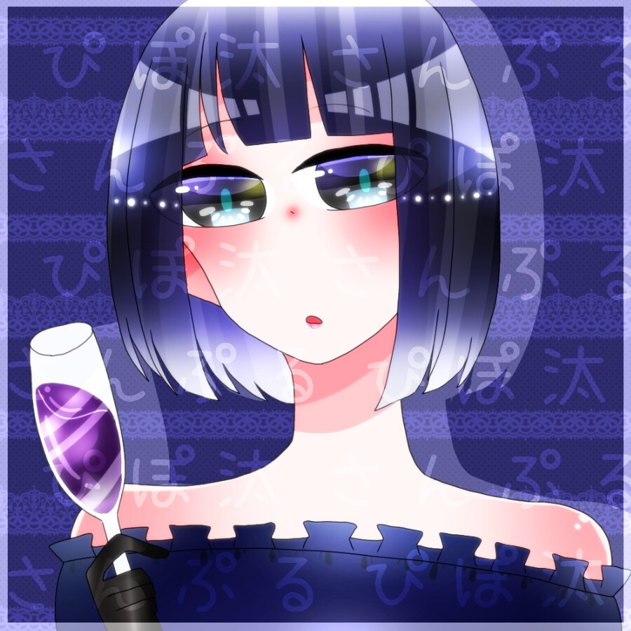 ＳＮＳやＬＩＮＥ用のアイコン描きます キラキラした塗りで可愛い女の子から男の子まで描きます！ イメージ5
