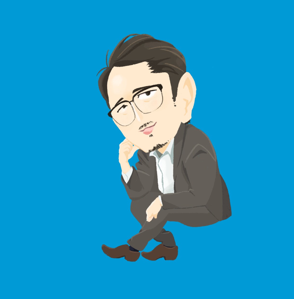 似顔絵アイコンを描きます ミニキャラで全身をデフォルメで可愛く！ イメージ2