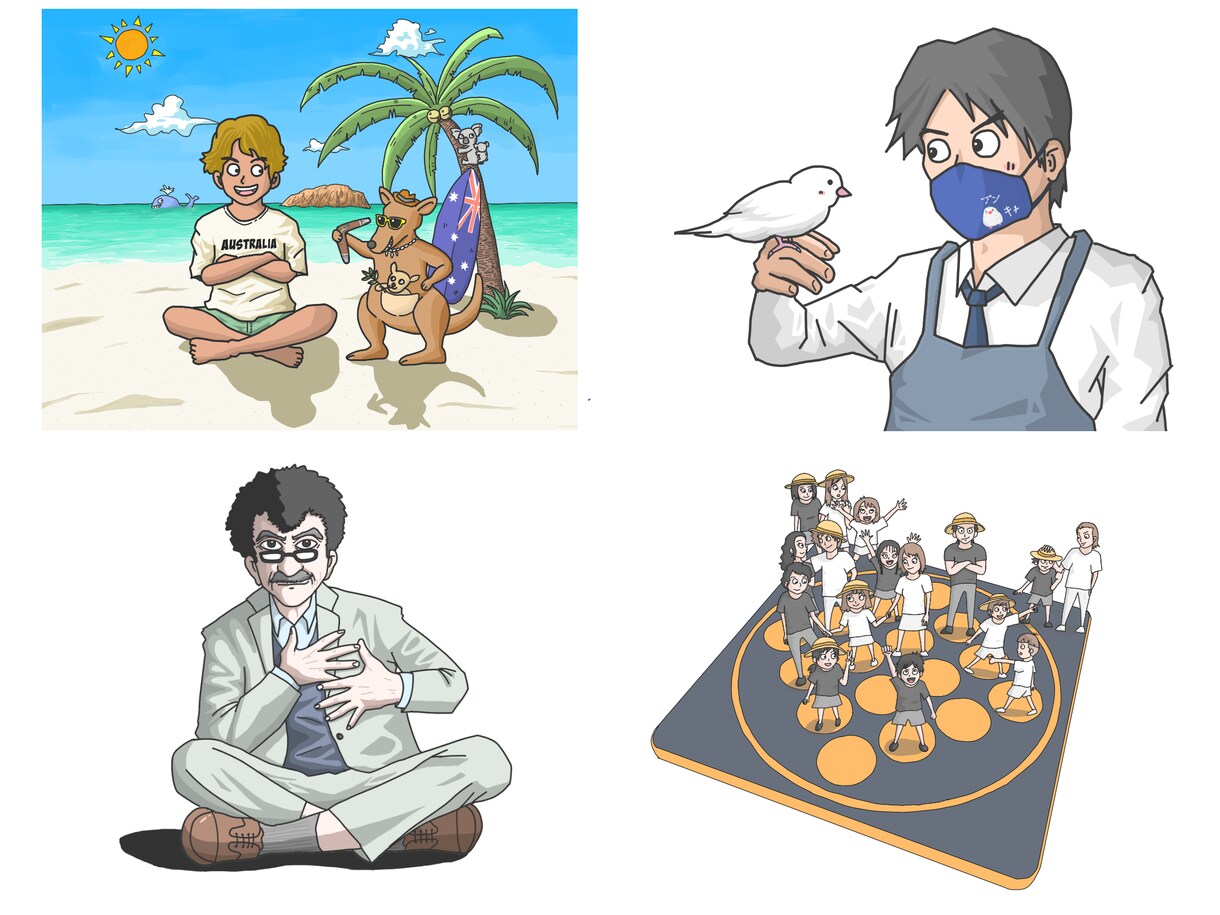 ポップなイラストを作成します！ます ポップに楽しいイラストを作成します！ イメージ3