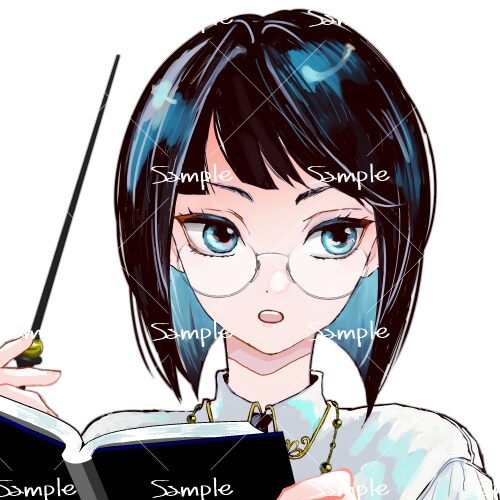 SNSのアイコン作成いたします 人物イラストアイコン作成いたします。 イメージ2
