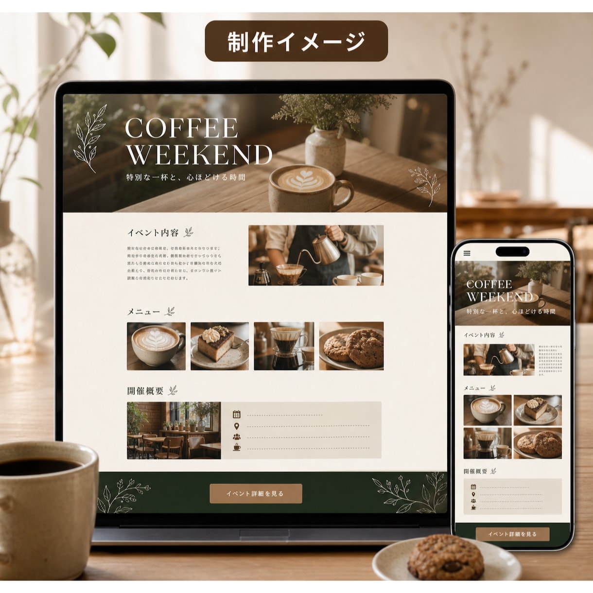 ペライチで1ページLPを制作します スマホ対応・5セクションを低価格で制作 イメージ8