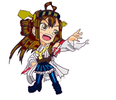 女の子のオリジナルキャラクター描きます LINEスタンプサイズの女の子を描きます。 イメージ2