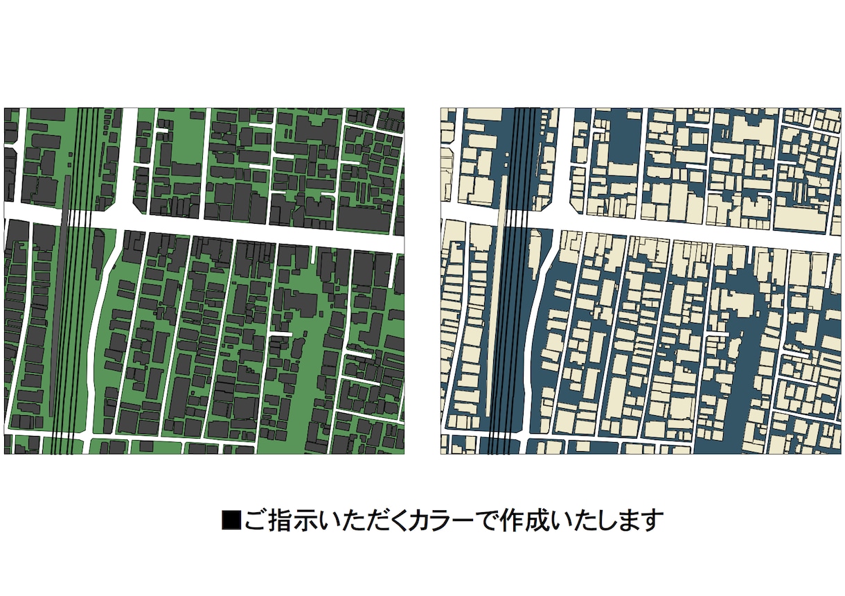 オリジナルの地図作成いたします チラシ・HP・名刺等に掲載できるオリジナルマップ作成 イメージ4