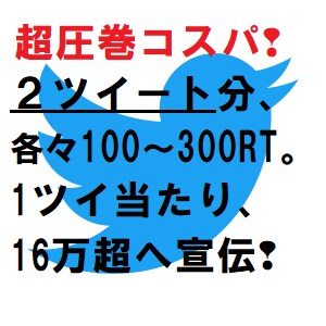 Twitter・2ポスト❢各々16万超へ宣伝します 超圧巻コスパ❢あなたの情報/HP等を丁寧、広範囲に宣伝拡散❢ イメージ1