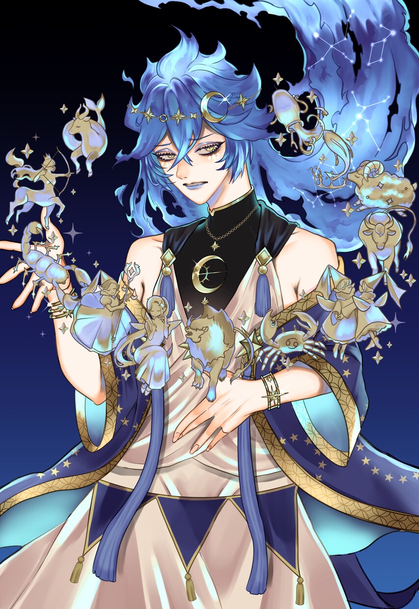 SNSなどのアイコンその他を描かせて頂きます CDジャケットやVtuberのキャラデザなども承ります イメージ2