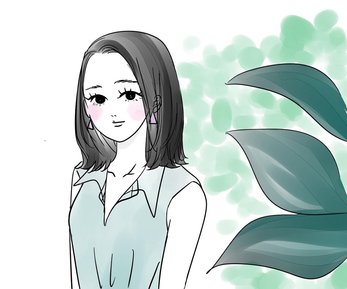 商用OK★シンプルで可愛い似顔絵やアイコン描きます アイコン、プロフィール画像などに★シンプル背景＋文字付 イメージ1