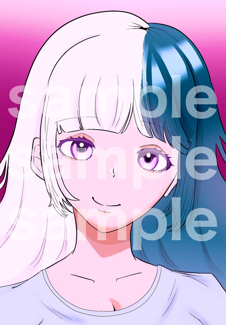 貴方の為だけの目を引くイラスト描きます 絵柄が定まってないので低価格！！ イメージ2
