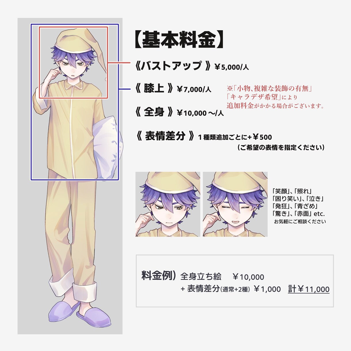 立ち絵・SDキャラ制作いたします 生き生きとした立ち絵をお届けいたします イメージ2