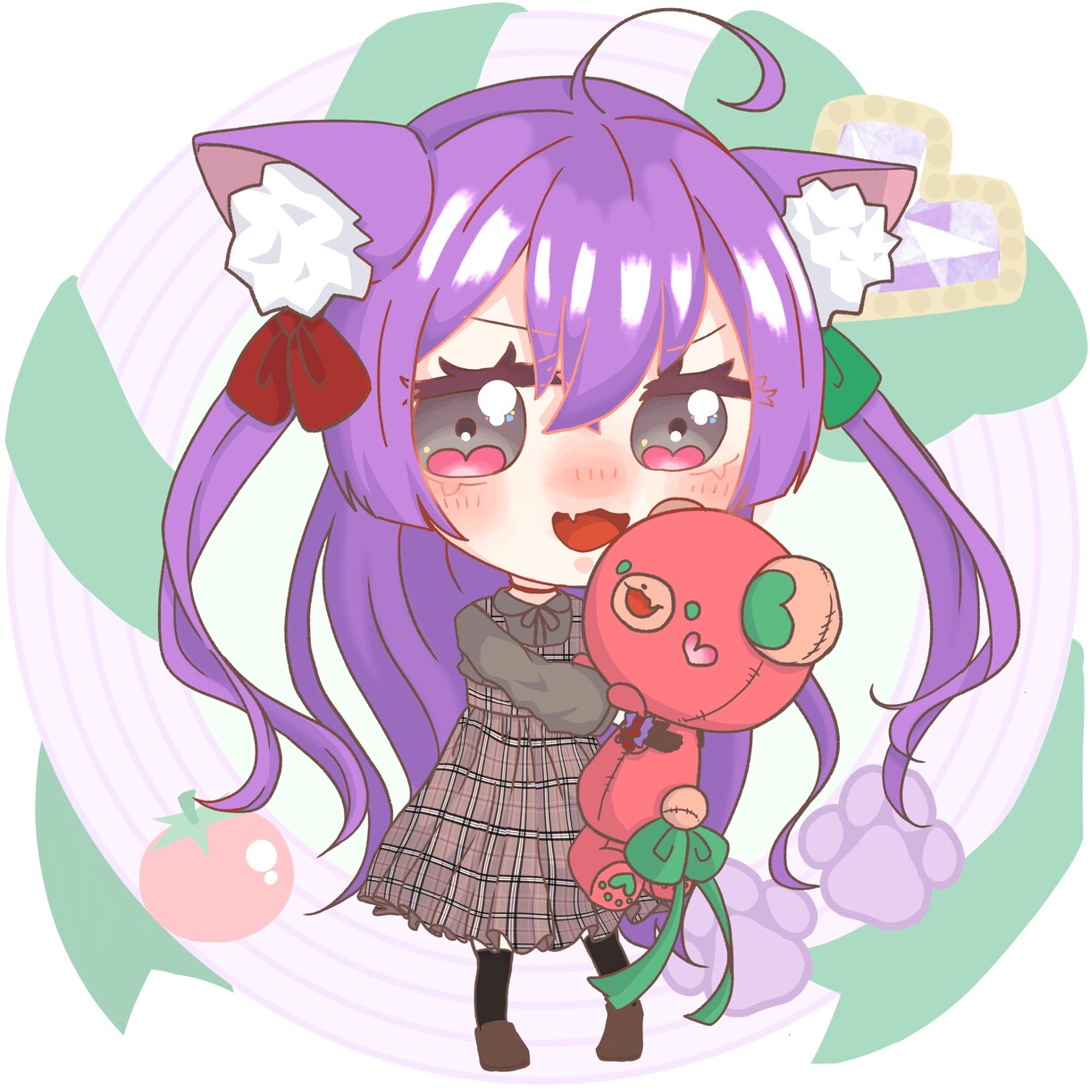 デフォルメ描きます オリジナルキャラクターのアイコン描きます。ミニキャラ用 イメージ4