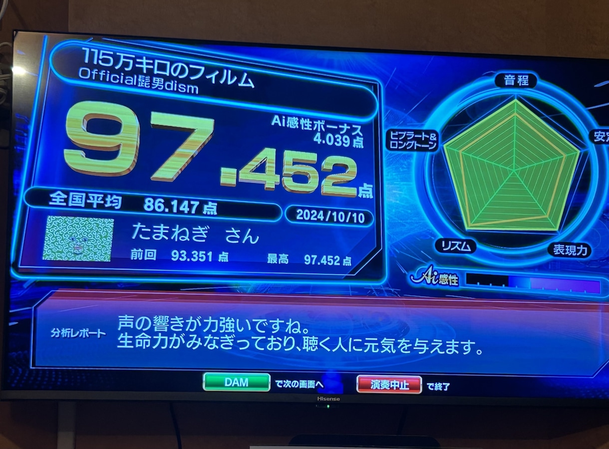98点実績！楽しく上手くなれる歌のレッスンします 感情・音程・表現力まで優しくアドバイス♪悩みも遠慮なく！ イメージ2