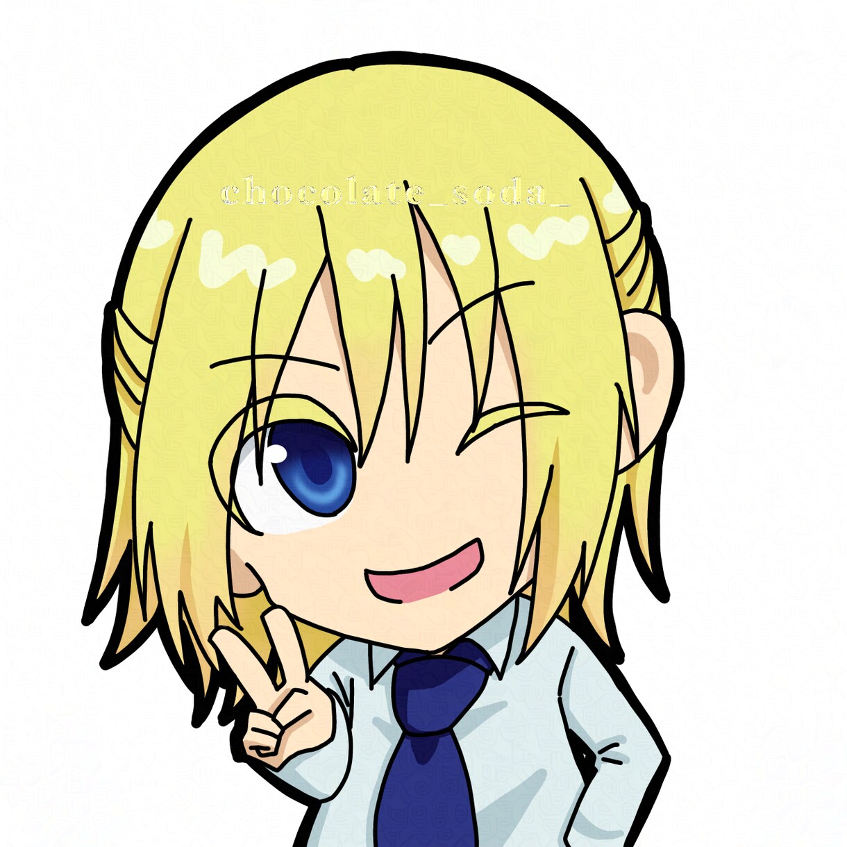 10名限定！1000円でデフォルメアイコン描きます あなたのオリジナルキャラを可愛いデフォルメでお描きします！ イメージ3