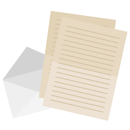 貴方の気持ちを文章にします 手紙、反省文、辞表、履歴書、あなたの想いを文章にします イメージ1
