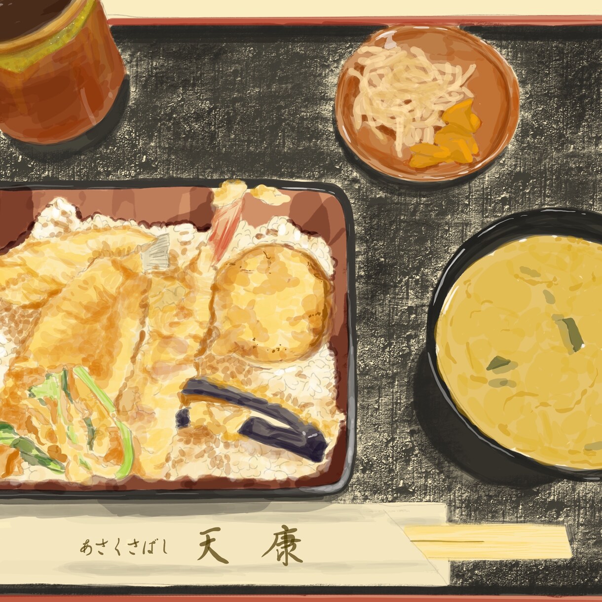 食べ物のイラスト描きます お好きな食べ物や料理を柔らかいテイストで描きます イメージ8