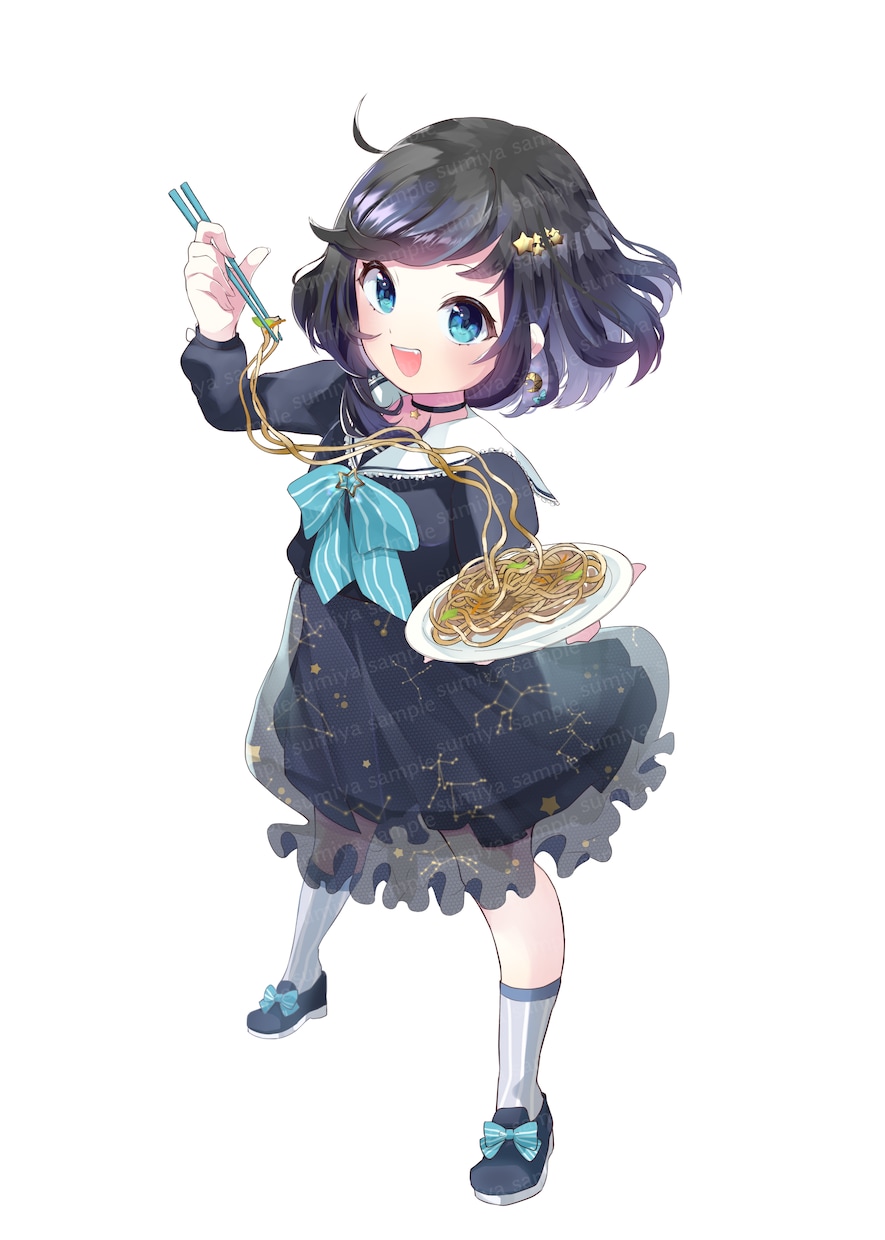 商用利用可！かわいい女の子イラスト作成します アイコングッズ動画サムネ立ち絵作成なんでもOKです！ イメージ9