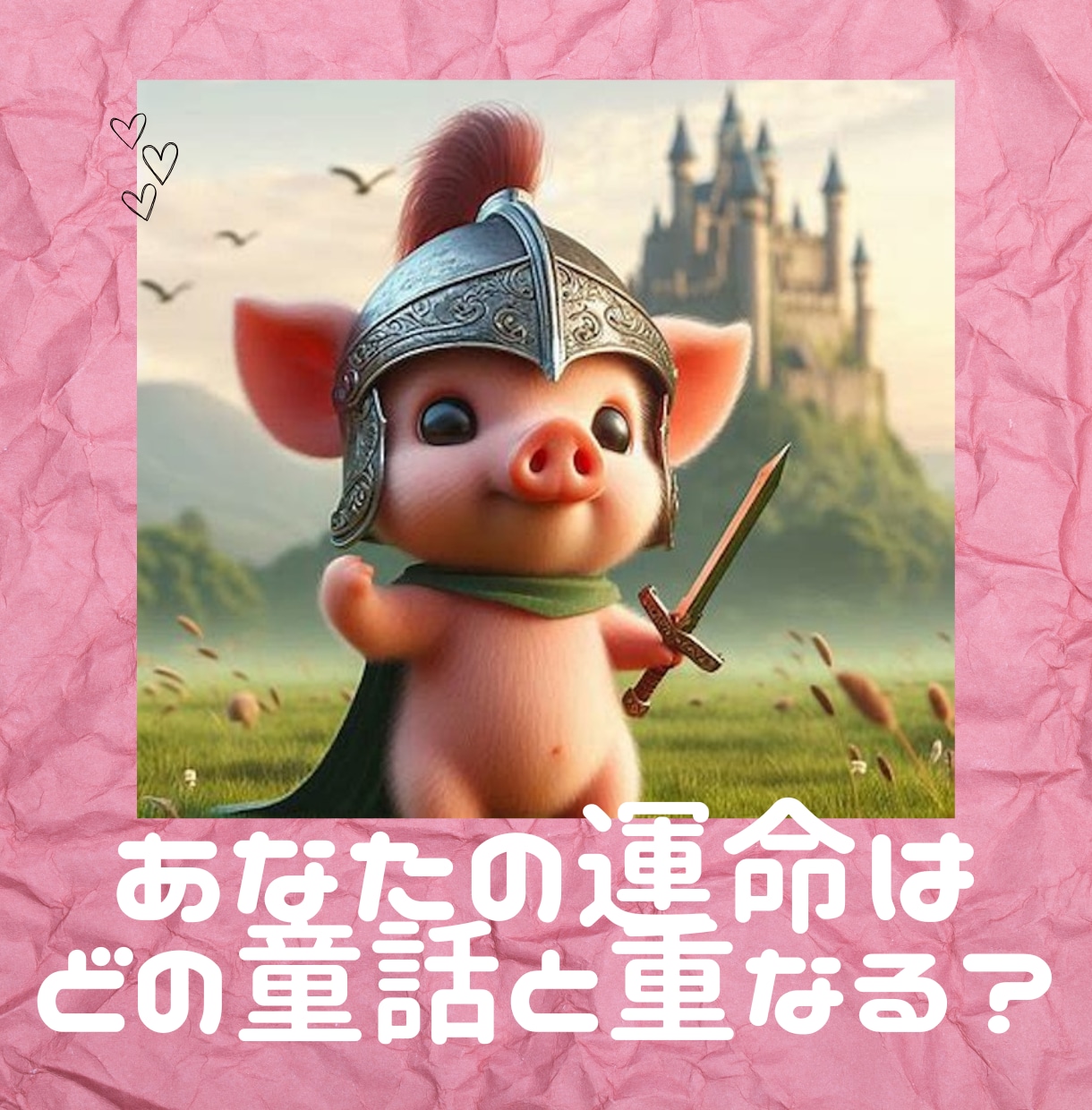 童話占い・あなたが生きている“物語”を読み解きます あなたの心の中に眠る物語を、今こそ読み解いてみませんか？ イメージ3