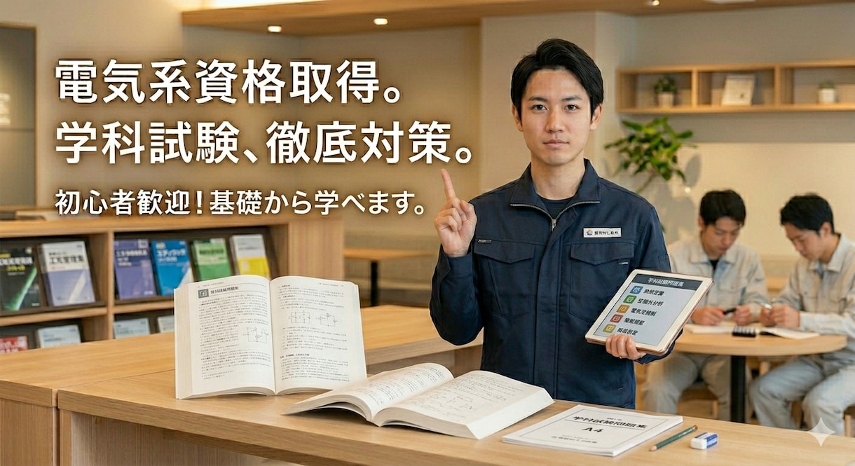 電気系国家資格取得のコツ、不明点教えます 第1.2種電気工事士　電験3種　消防設備士4.7類等 イメージ1