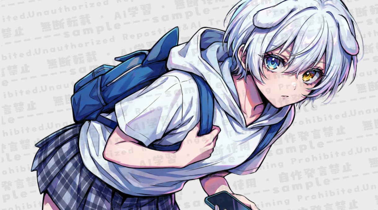 VTuber・配信者向け　立ち絵一枚絵制作します 配信・SNS・活動用に使いやすいイラストを制作します。 イメージ1
