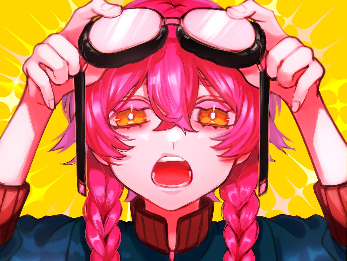 オーダーメイドイラスト描きます ダークかつポップなキャライラストが得意です。 イメージ1