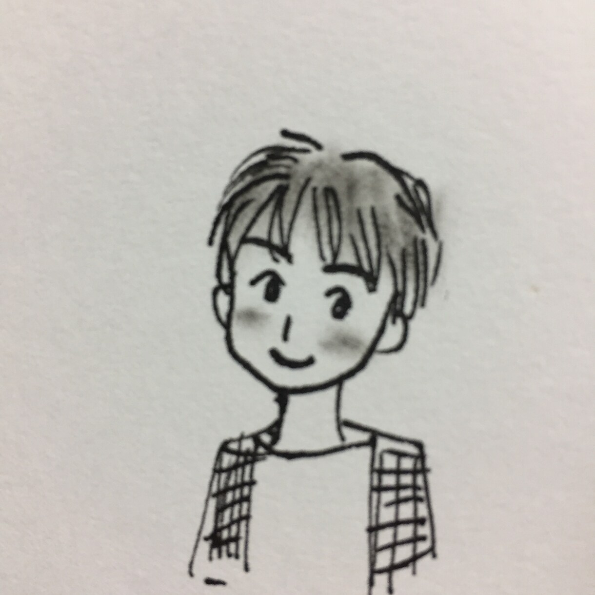 アイコンにも！シンプルなモノクロ似顔絵描きます SNSのアイコンやプロフィールにおススメ イメージ5
