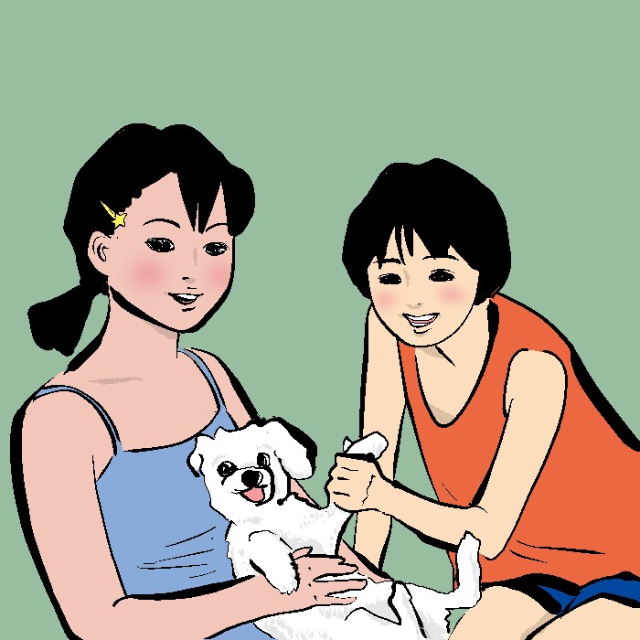 お写真の雰囲気を活かしたイラスト描きます シンプルなモノクロ線画のイラストで表現します◎ イメージ9