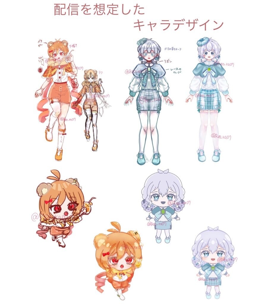 最短3日！【SDキャラクター】可愛く描きます お安く提供！商用利用(収益化済ch/グッズ)/SNS利用など イメージ3
