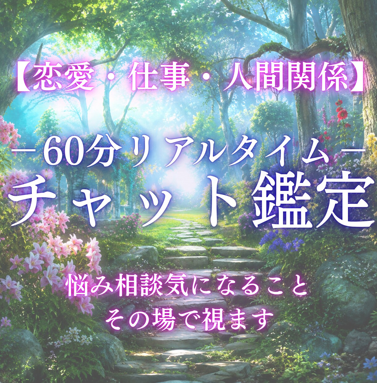 深層霊視で60分チャット鑑定します 占いし放題の60分！どんなことでも全てを見通す霊感霊視で解決 イメージ1