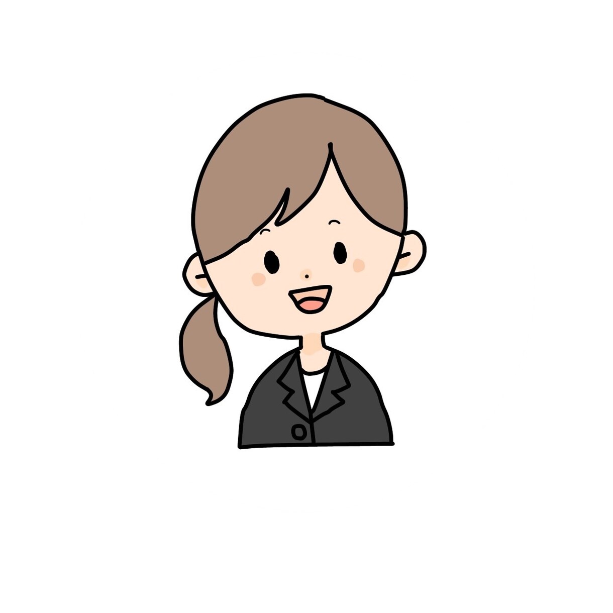商用OK!シンプルゆるふわかわいいアイコン描きます SNSで使えます！デザイン歴10年女性デザイナーが対応します イメージ2
