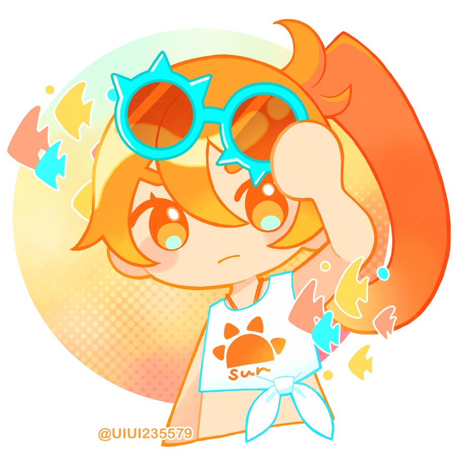 色鮮やかでかわいいイラスト制作いたします アイコンやグッズ、１枚絵などお描きします！ イメージ3