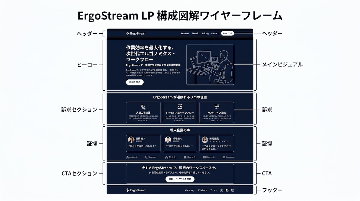 新商品ローンチ調査＋LP構成します 調査→戦略→LP図解まで一気通貫 イメージ5