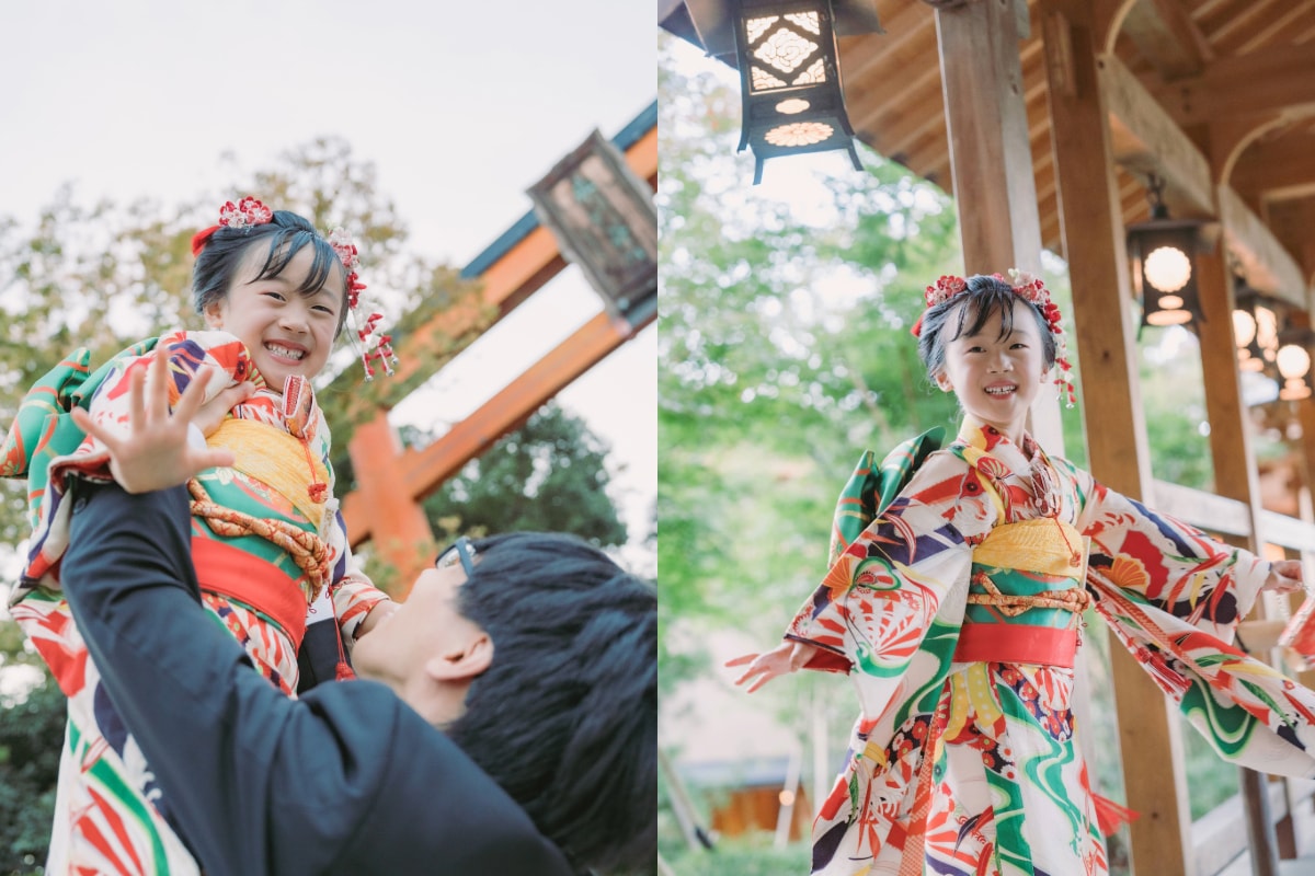 自然な笑顔を大切に、七五三の記念写真を撮影します 撮影だけのシンプルプラン。レタッチ80枚以上納品。 イメージ7