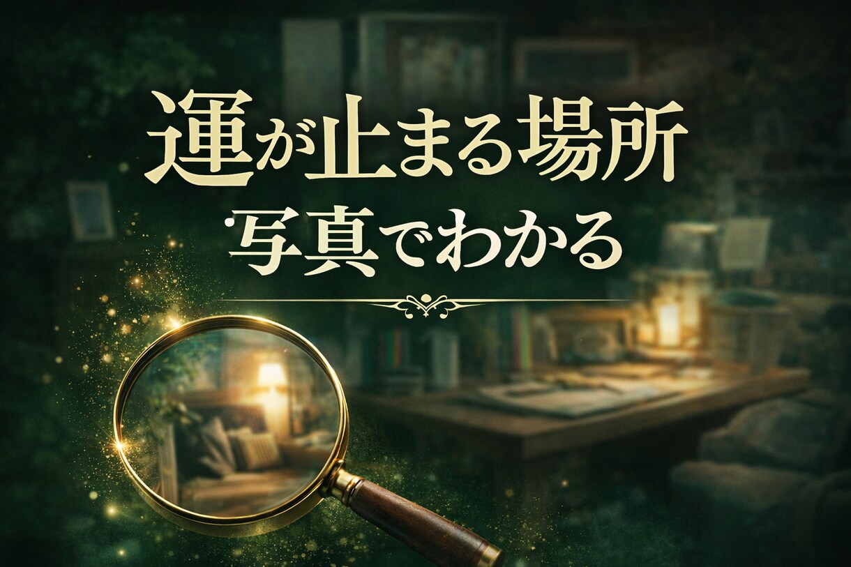 写真一枚で視ます 「未来より、まず“詰み”を外す。」 イメージ1