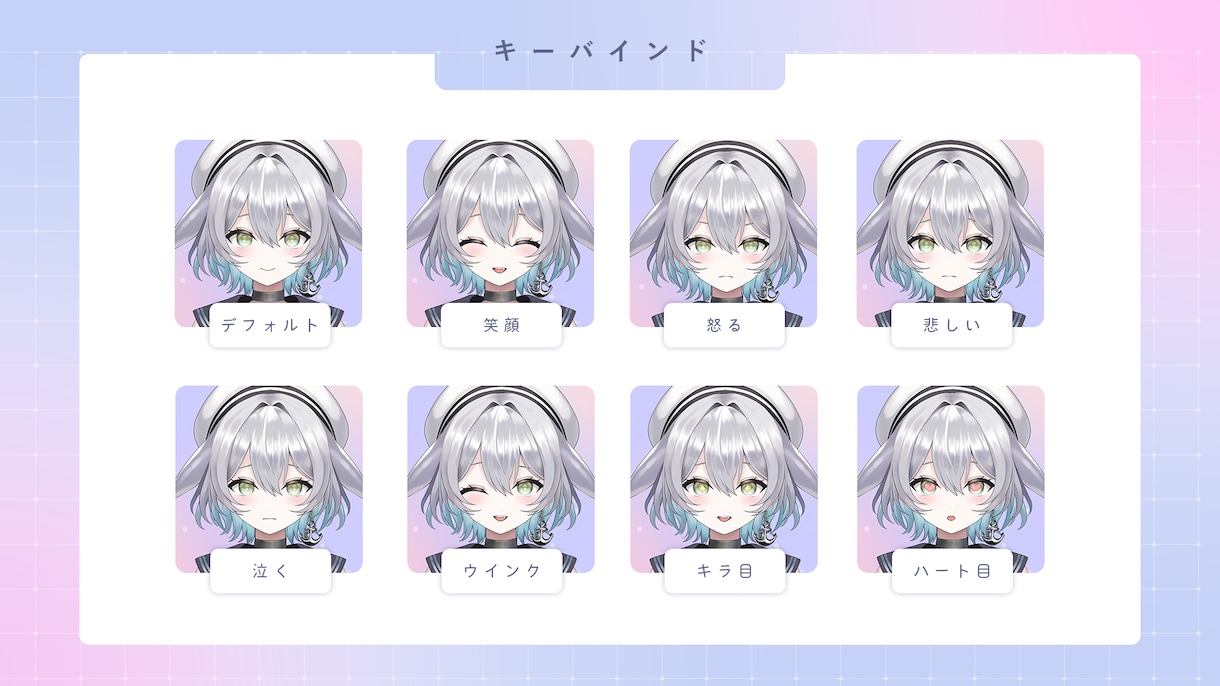 VTuber制作！～モデリング全工程対応！します 21日で全納品いたします!お値段の増額もありません イメージ7