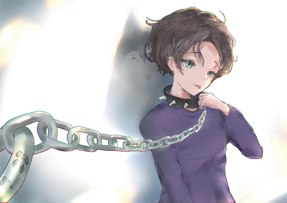 イラストを有償で描かせていただきます 可愛いい、カッコいい水彩画のキャラクターイラスト イメージ3
